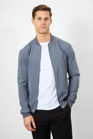 Light Weight Bomber Jacket in Graphite