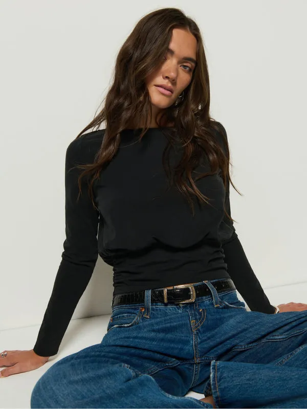Lilah Boat Neck Top