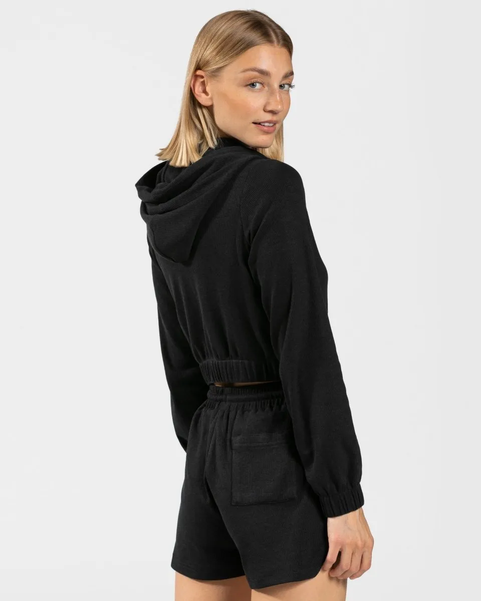 Lounge Zip Hoodie "Schwarz"