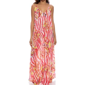LOVE ME WILD - Spaghetti Strap Long Dress