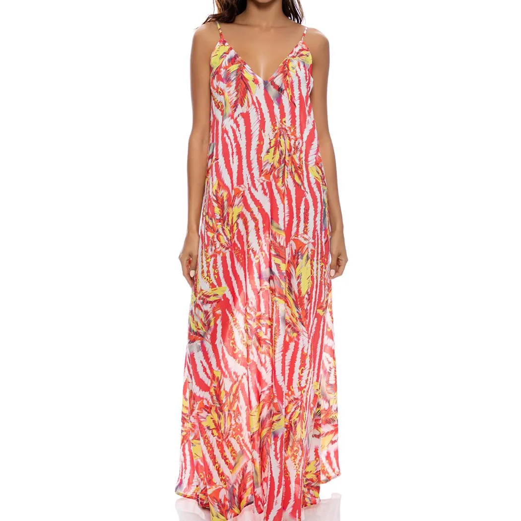 LOVE ME WILD - Spaghetti Strap Long Dress