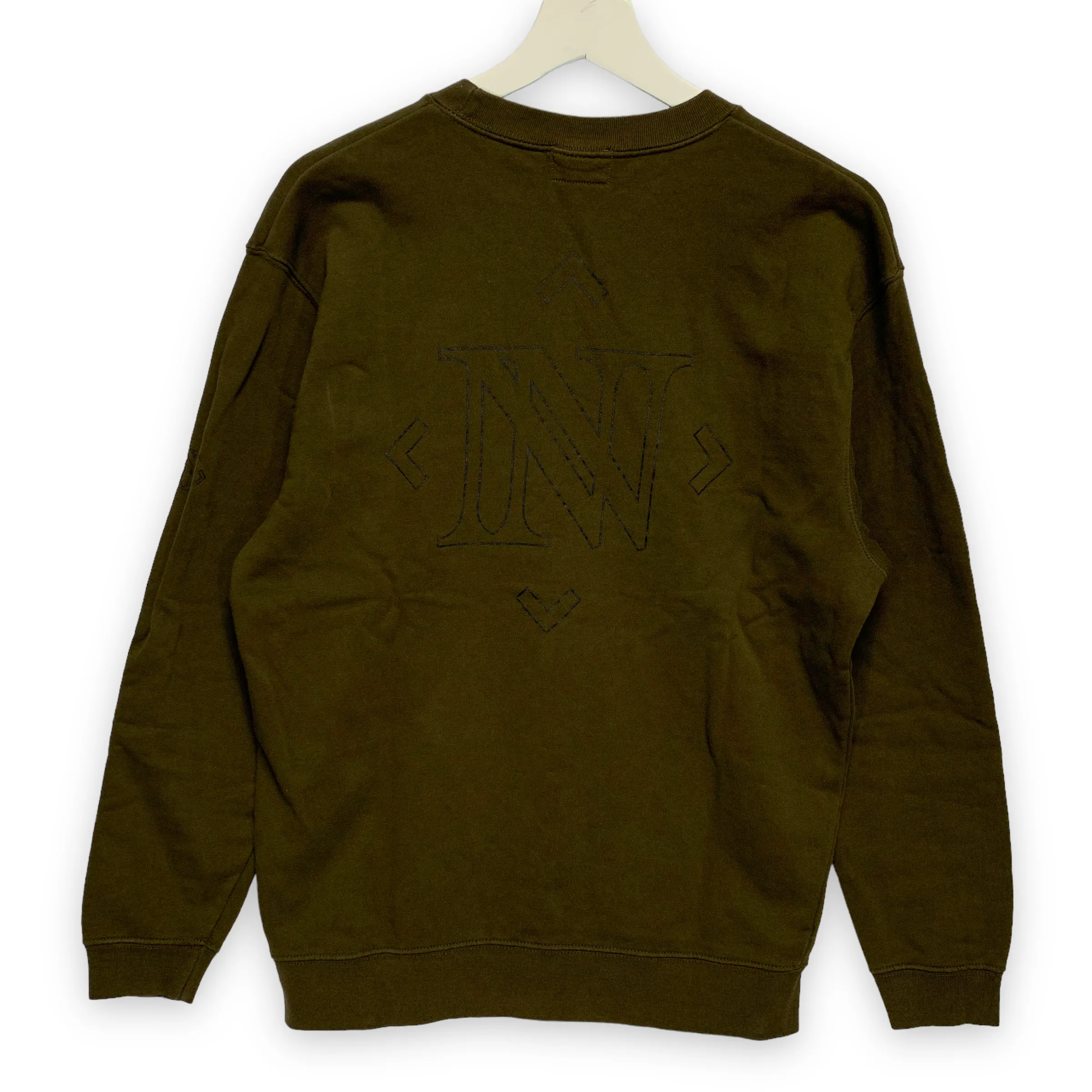 [M] Number Nine N Logo Pullover Crewneck Sweatshirt