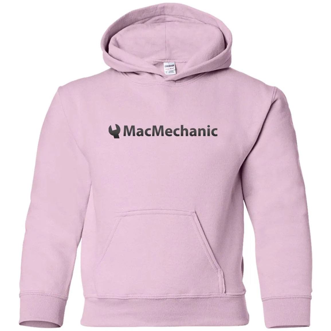 MacMechanic G185B Gildan Youth Pullover Hoodie