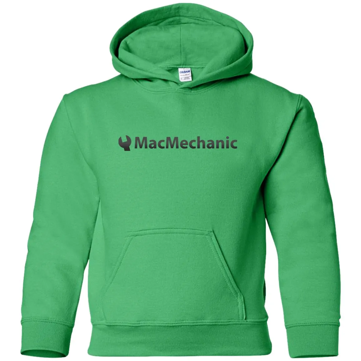 MacMechanic G185B Gildan Youth Pullover Hoodie