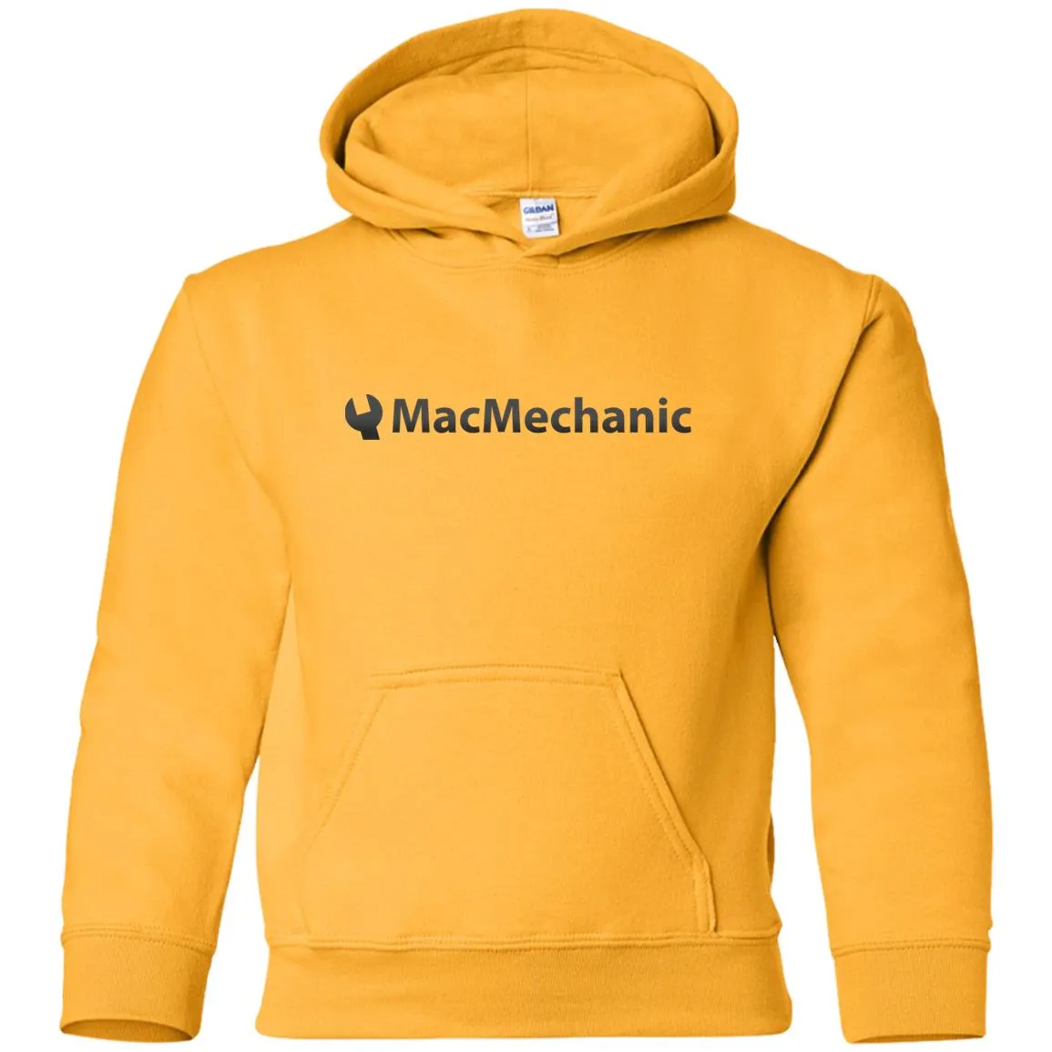 MacMechanic G185B Gildan Youth Pullover Hoodie