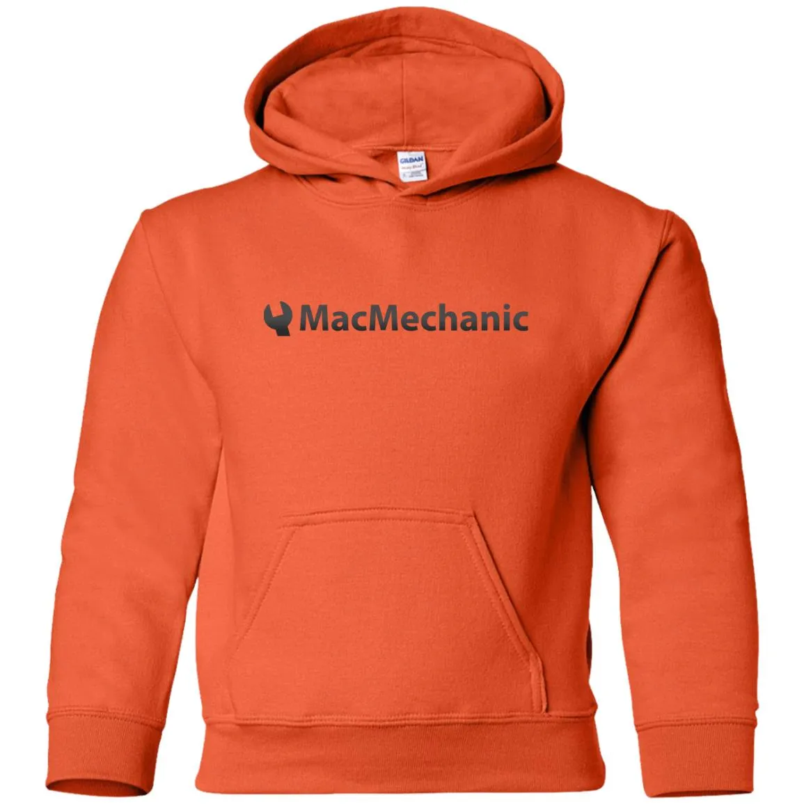 MacMechanic G185B Gildan Youth Pullover Hoodie