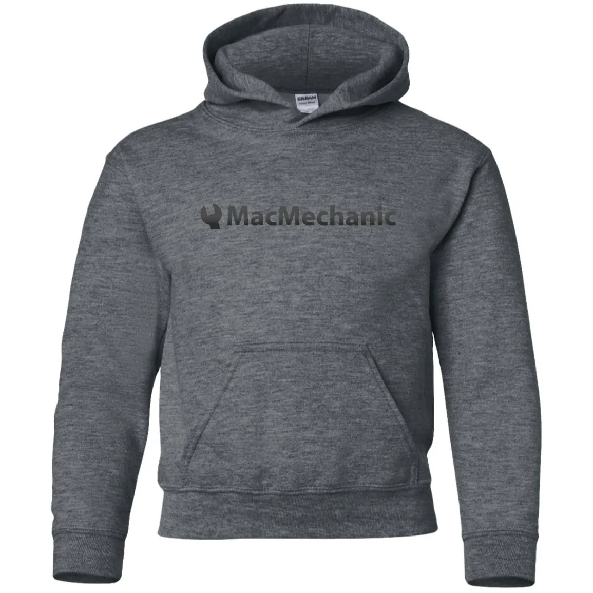 MacMechanic G185B Gildan Youth Pullover Hoodie