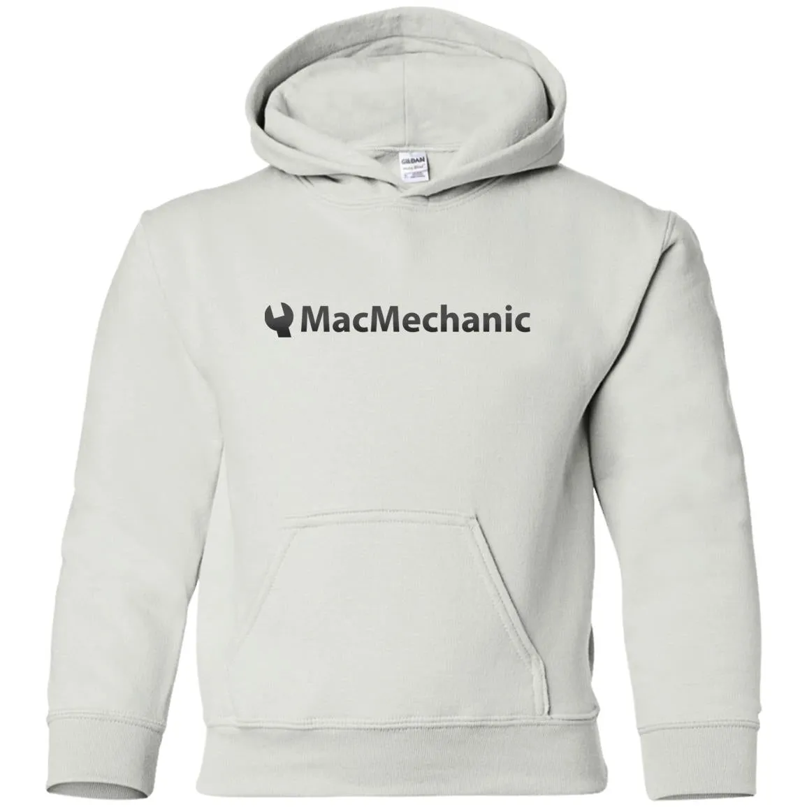 MacMechanic G185B Gildan Youth Pullover Hoodie