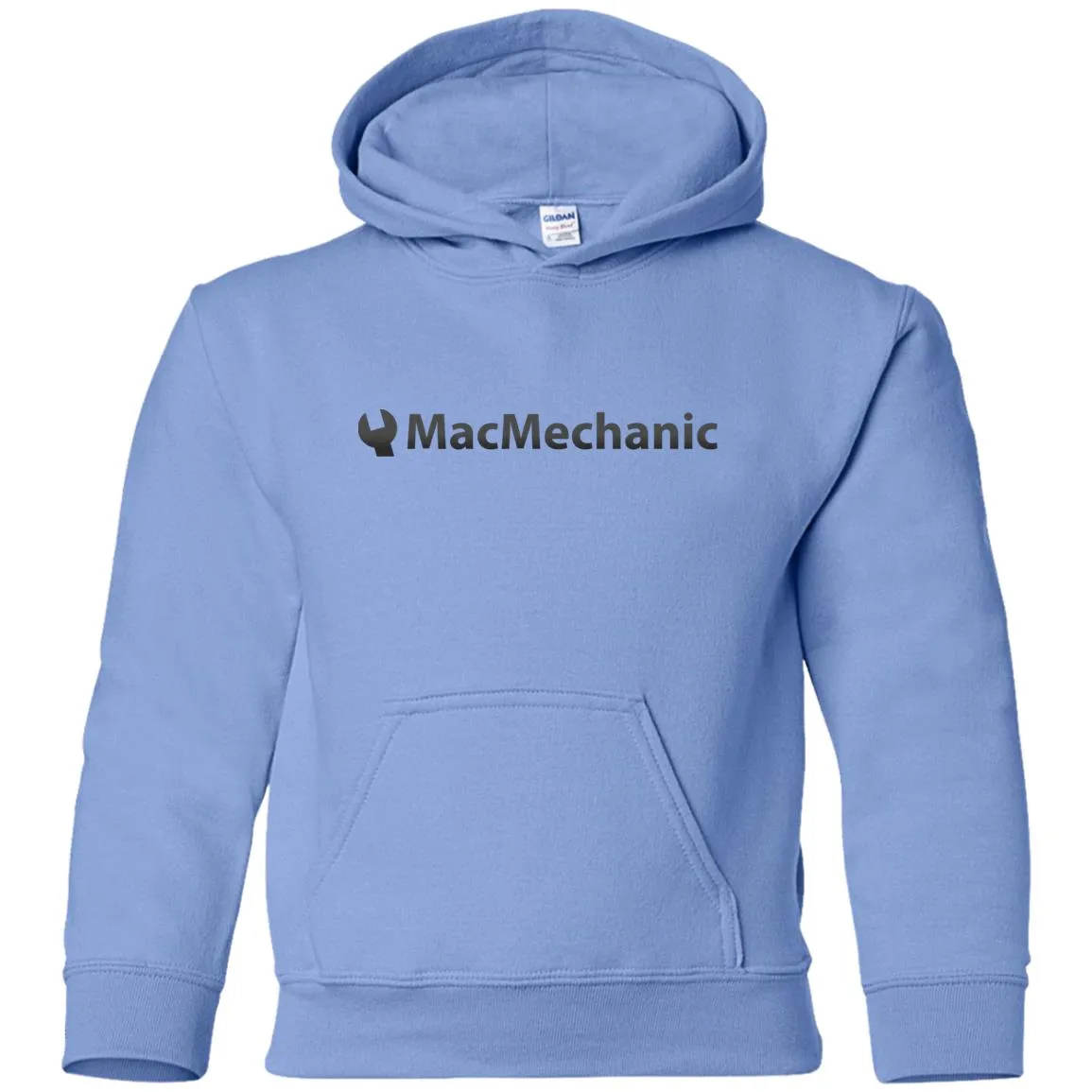 MacMechanic G185B Gildan Youth Pullover Hoodie