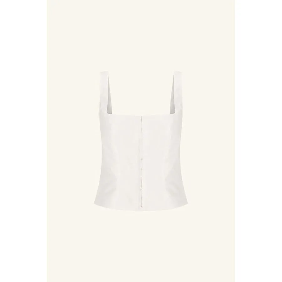 MAIORI SQUARE NECK TOP