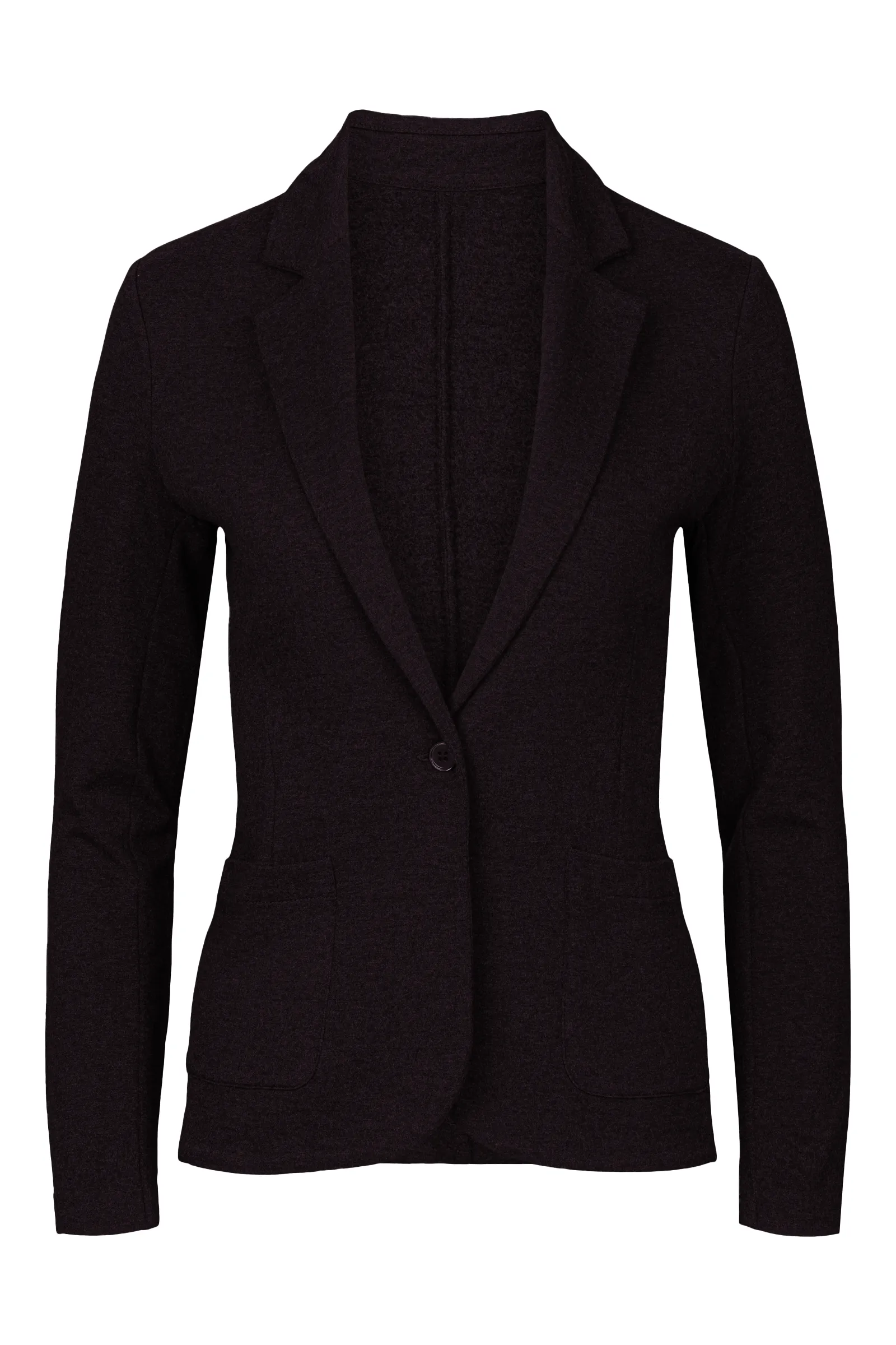 Majestic Filatures French Terry Fleece One-Button Blazer