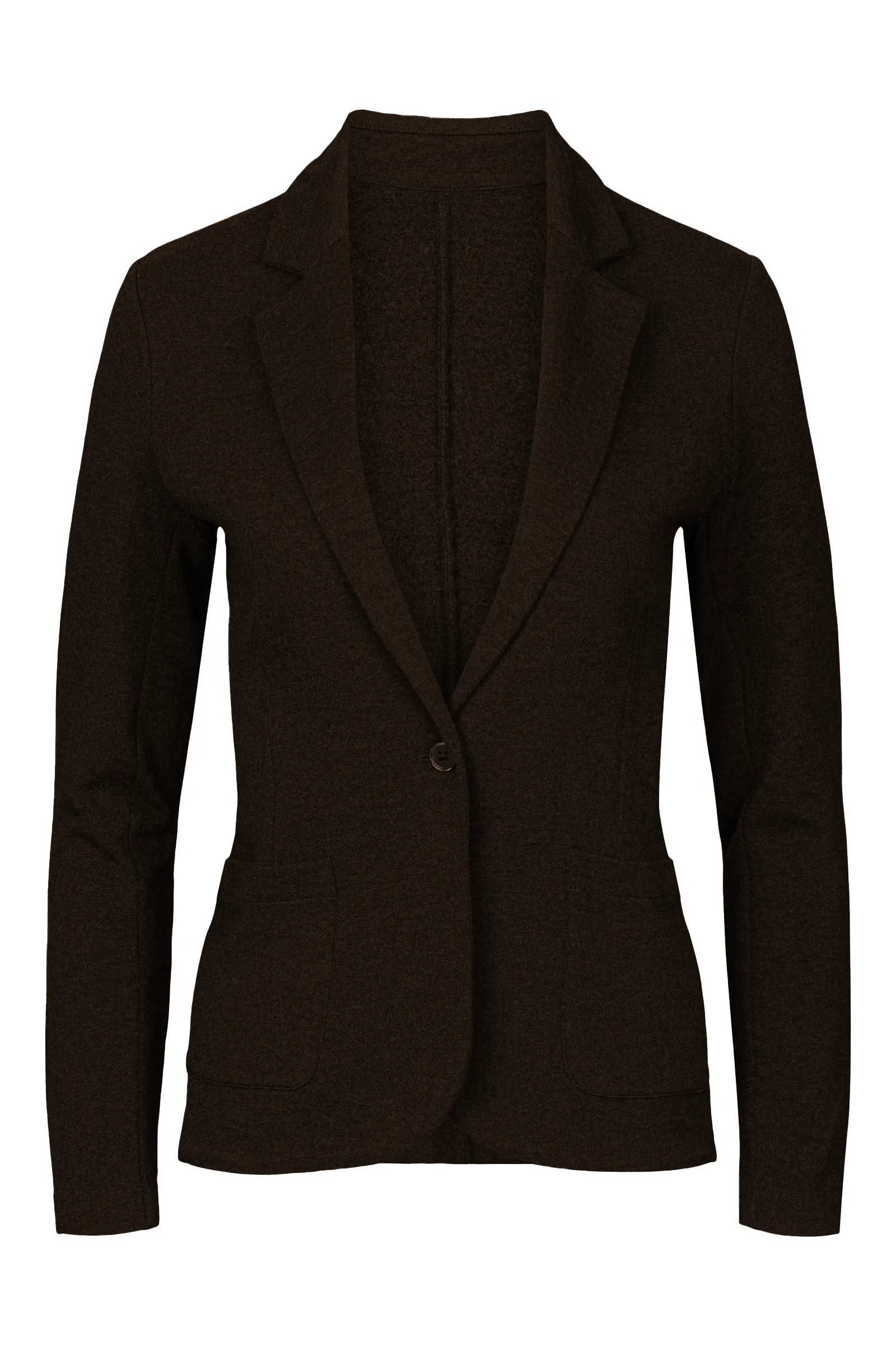 Majestic Filatures French Terry Fleece One-Button Blazer