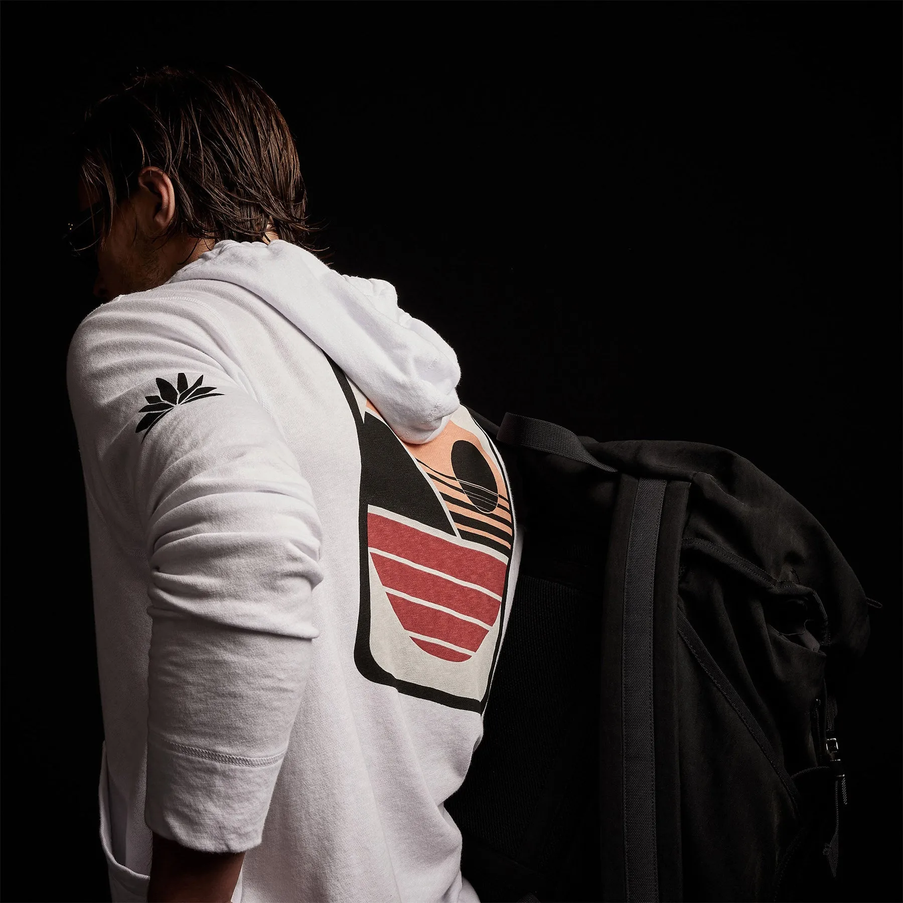 Malibu Shoreline Zip Up  - White