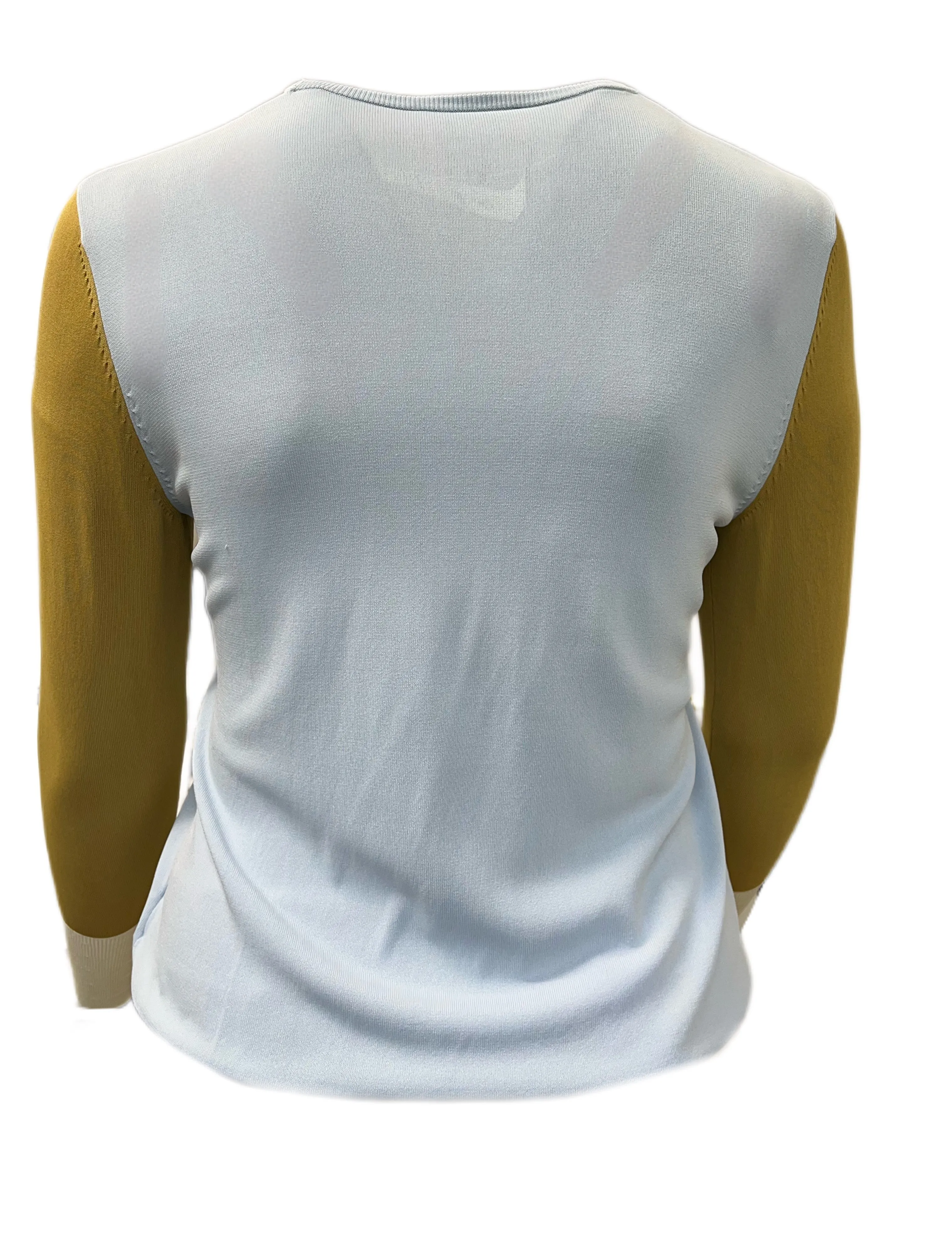 Marina Rinaldi Women's Blue Ada Pullover Sweater Size M NWT