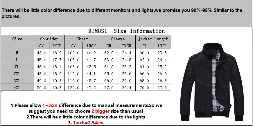 Mens Jackets Solid Color Stand Collar Slim Bomber Jackets