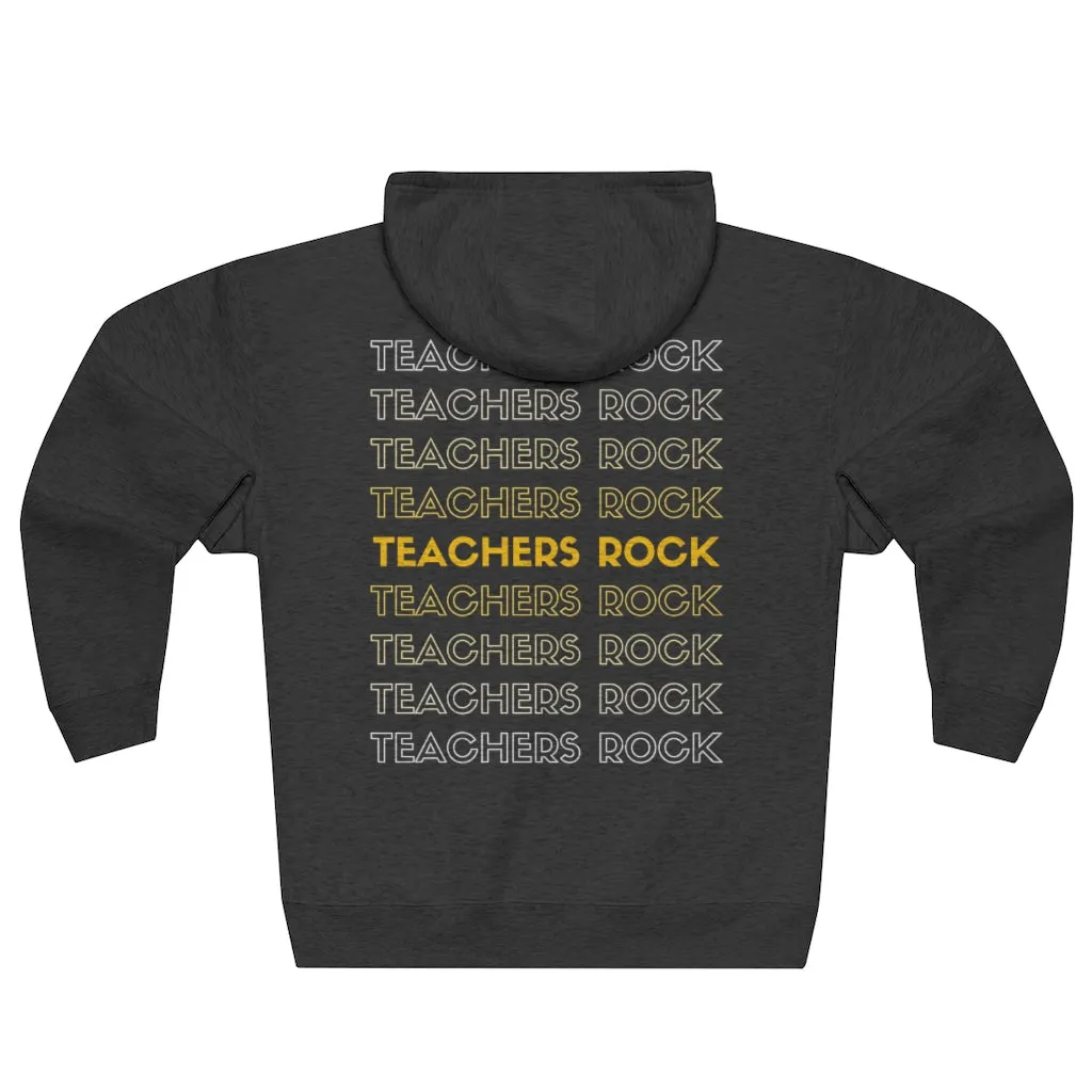 Men's Teachers Rock Full Zip Hoodie