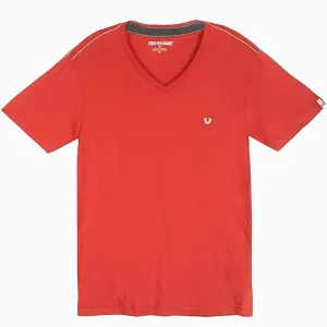 Men's V Neck Short Sleeves T Shirt