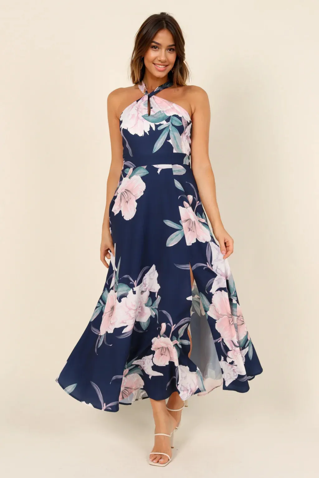 Miara Dress - Navy