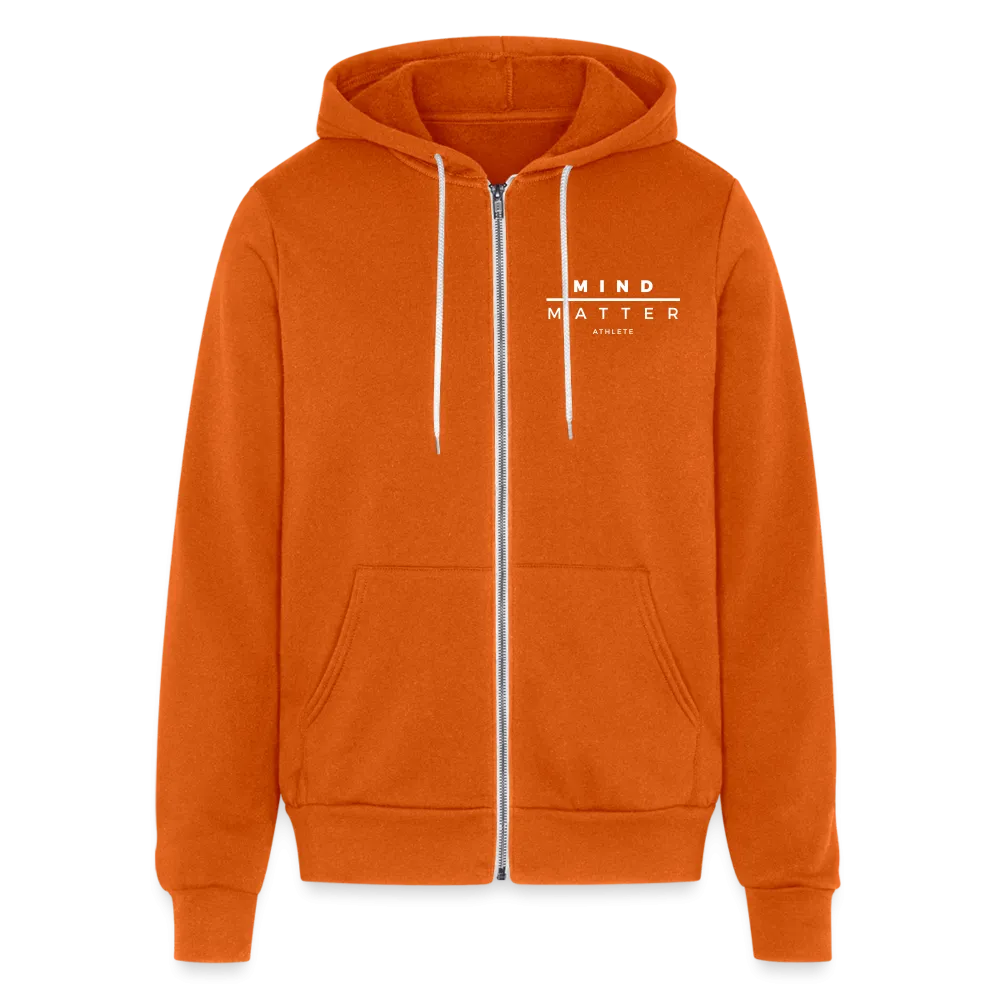 MM Athlete - Bella   Canvas Unisex Full Zip Hoodie