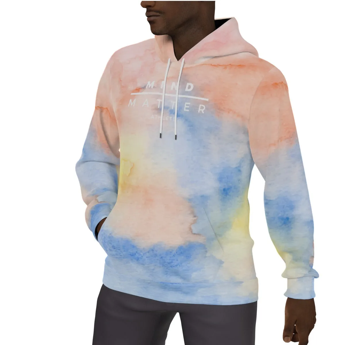 MM Water Color- Unisex Thicken Pullover Hoodie