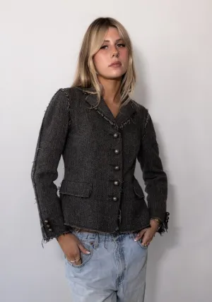 Moschino Gray Blazer