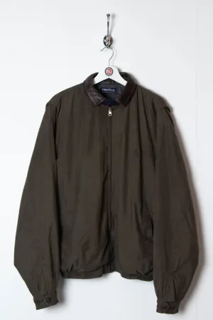 Nautica Reversible Fleece Bomber Jacket (XL)