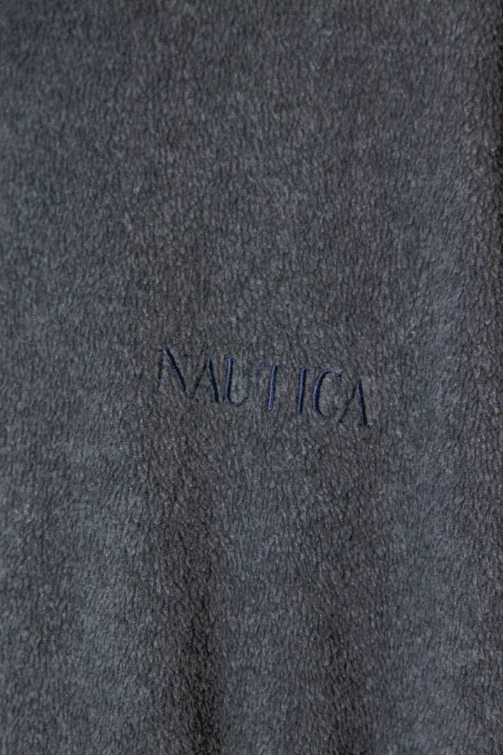Nautica Reversible Fleece Bomber Jacket (XL)
