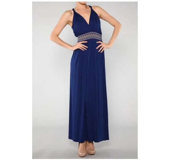 Navy Maxi Dress