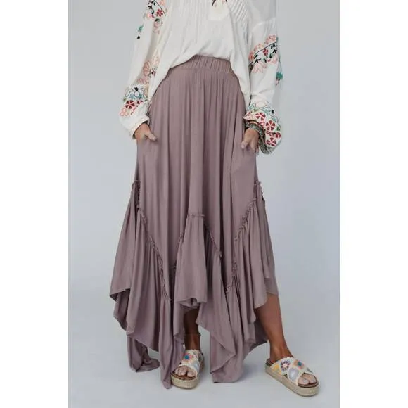 NEW THREE BIRD NEST nest forever beauty maxi skirt in mushroom