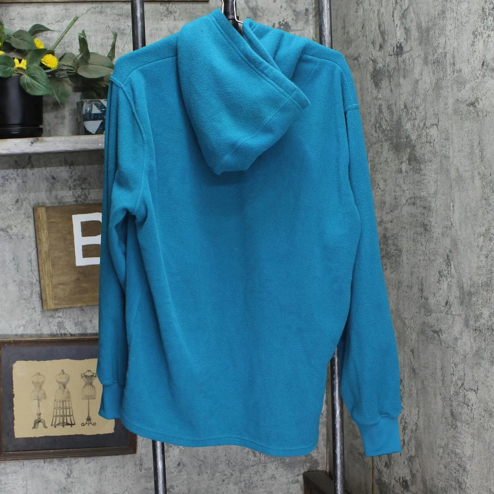 NFL Mens Zip Fleece Jacksonville Jaguars Jags Hoodie Sweatshirt Teal Blue 3XL