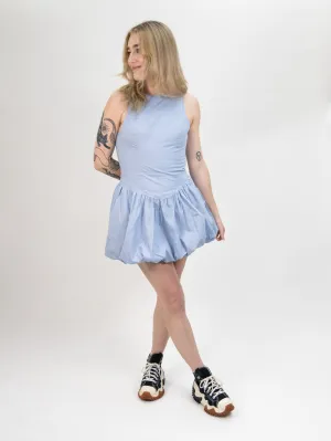 Nia Tamara Dress - Stone Blue