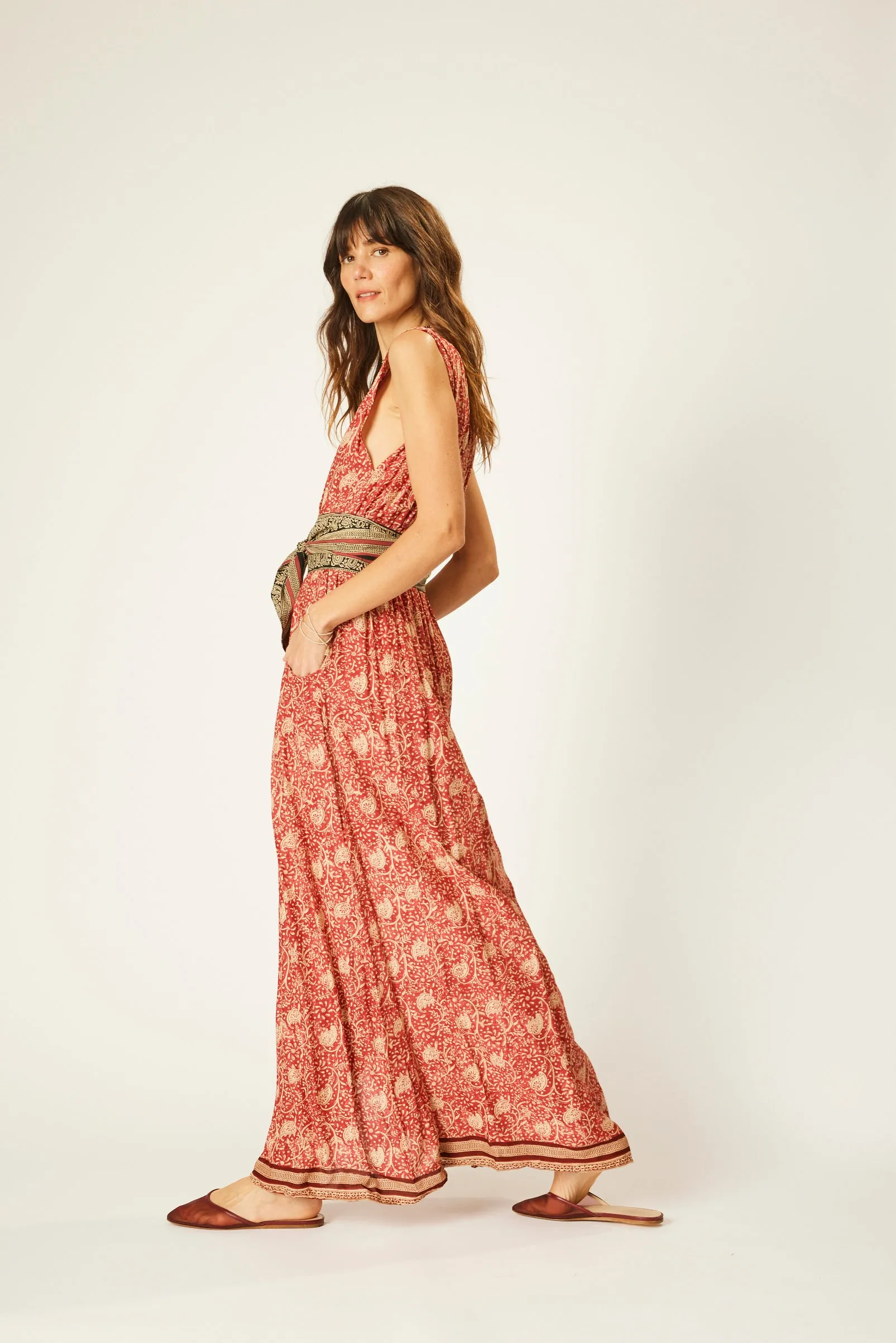 NICO SLEEVELESS MAXI