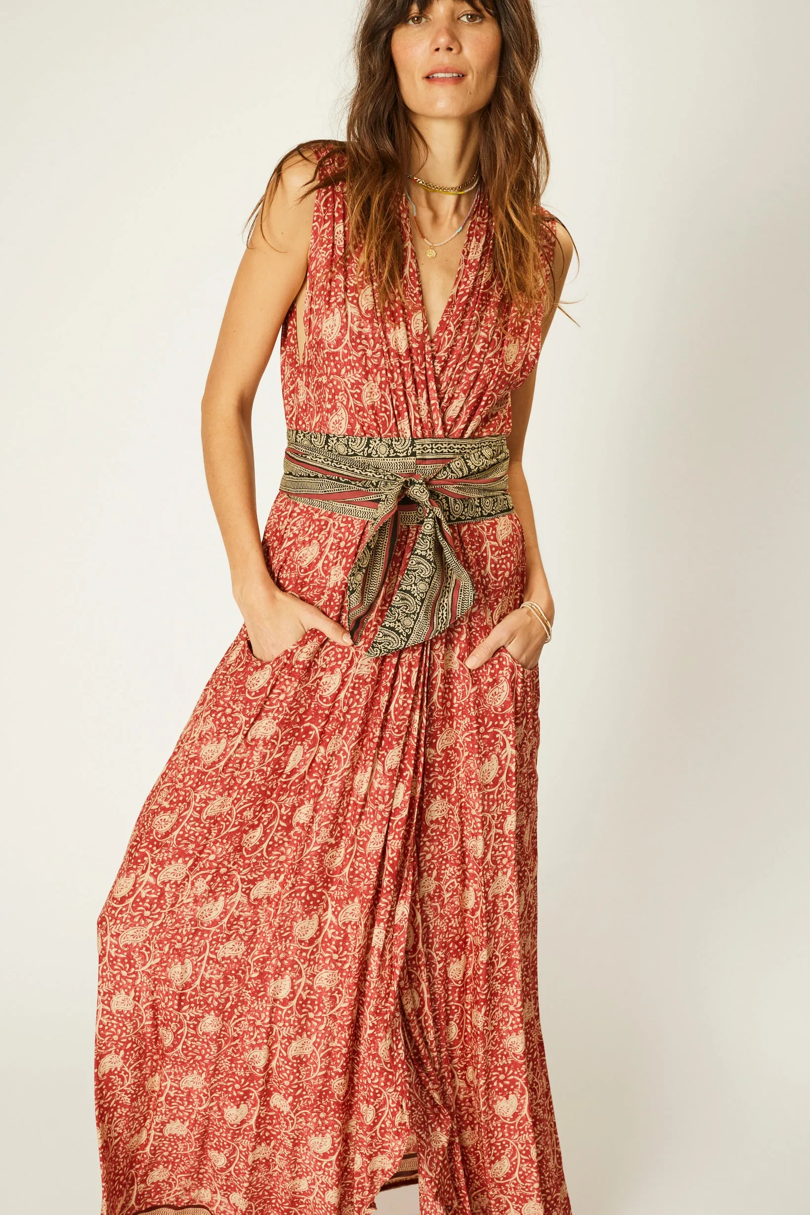 NICO SLEEVELESS MAXI