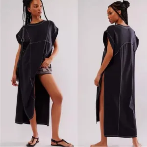 NWOT free people intimately In The Cloud Nightie in Black  Size: XS  (2 avail)
