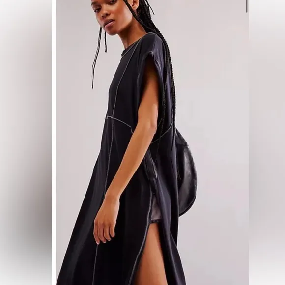 NWOT free people intimately In The Cloud Nightie in Black  Size: XS  (2 avail)