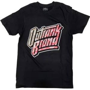 OUTRANK BRAND BLACK TEE