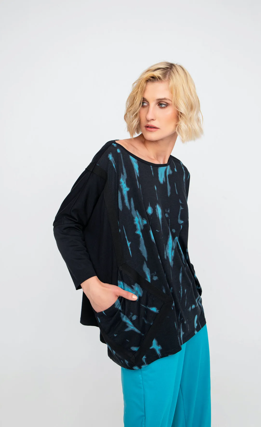 Ozai N Ku Storm Boatneck Top