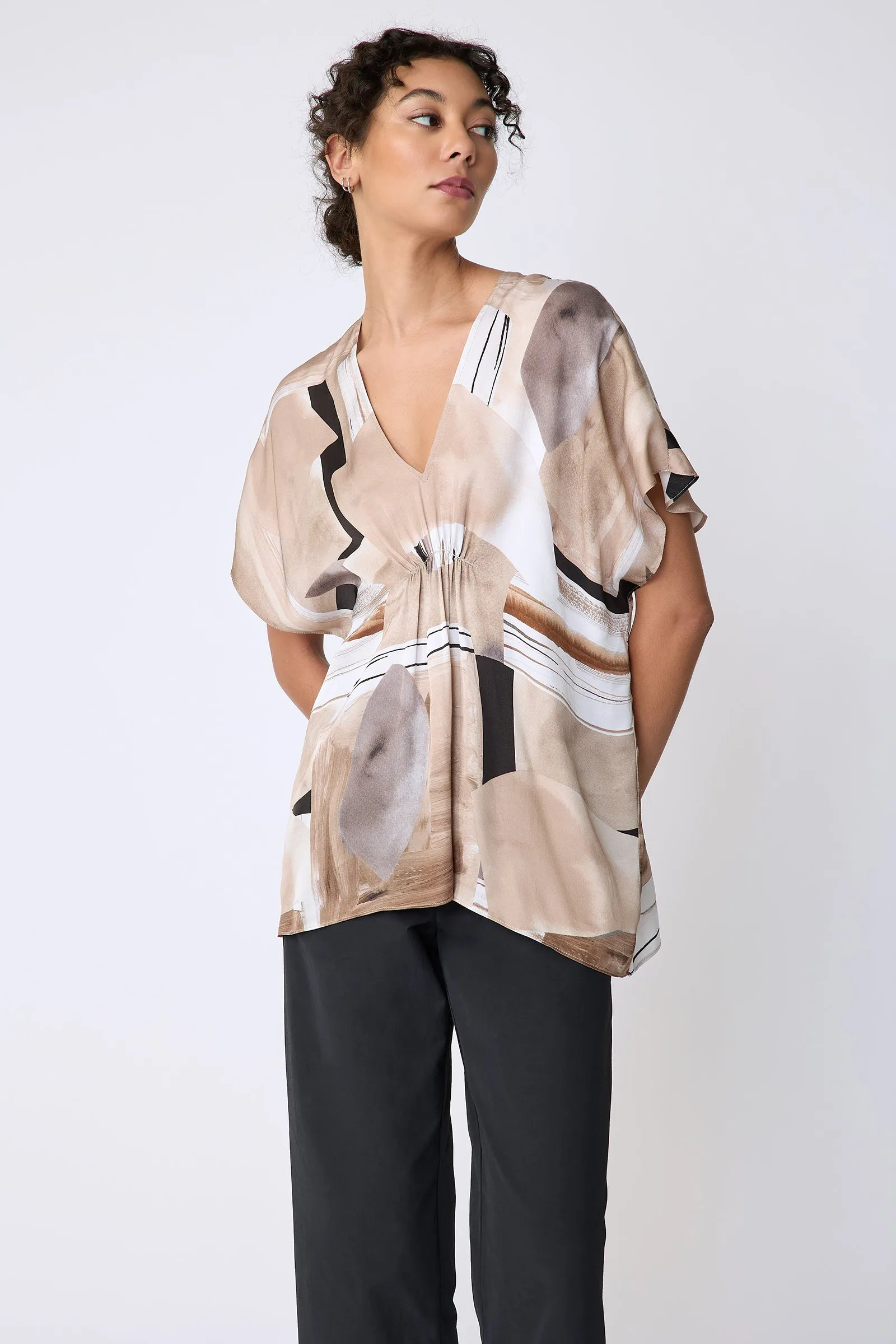 Paloma Top - Sante Fe Print