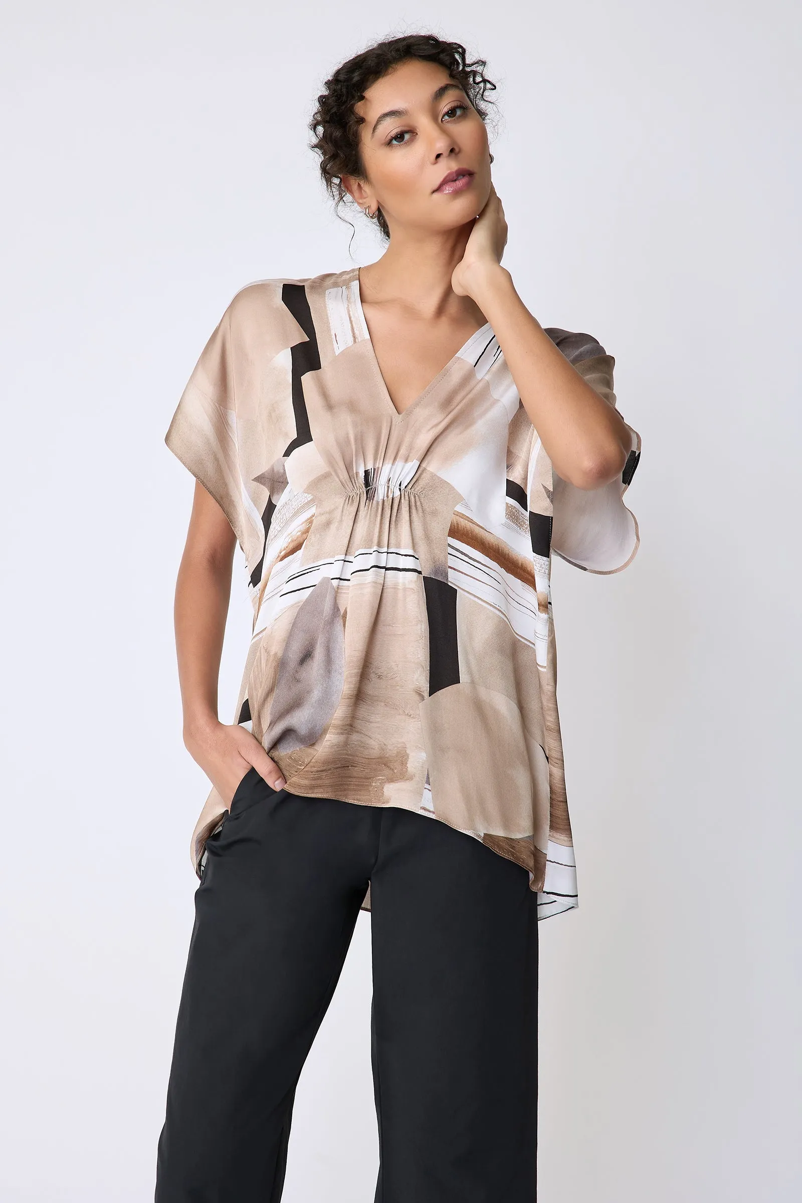 Paloma Top - Sante Fe Print