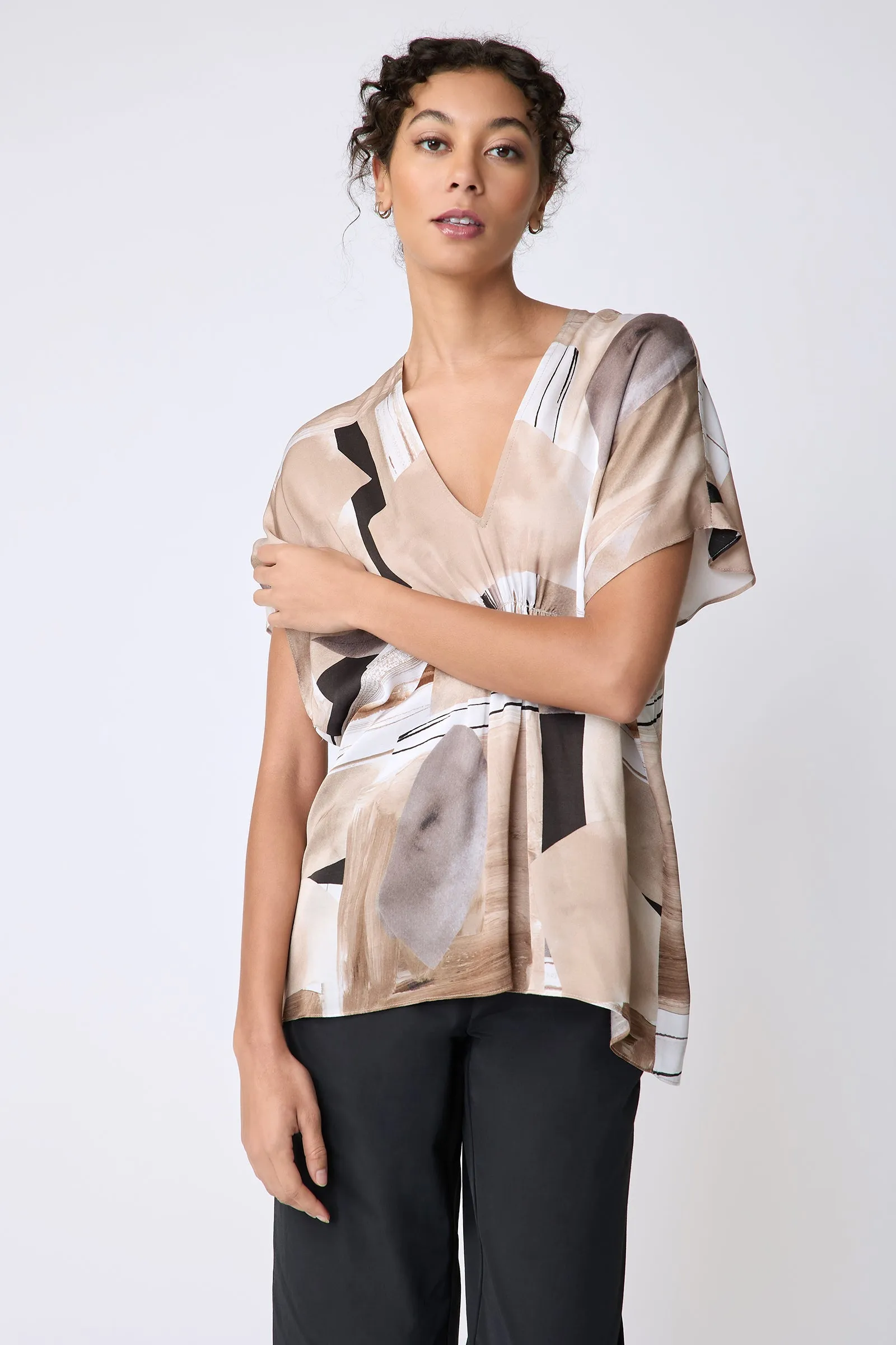 Paloma Top - Sante Fe Print