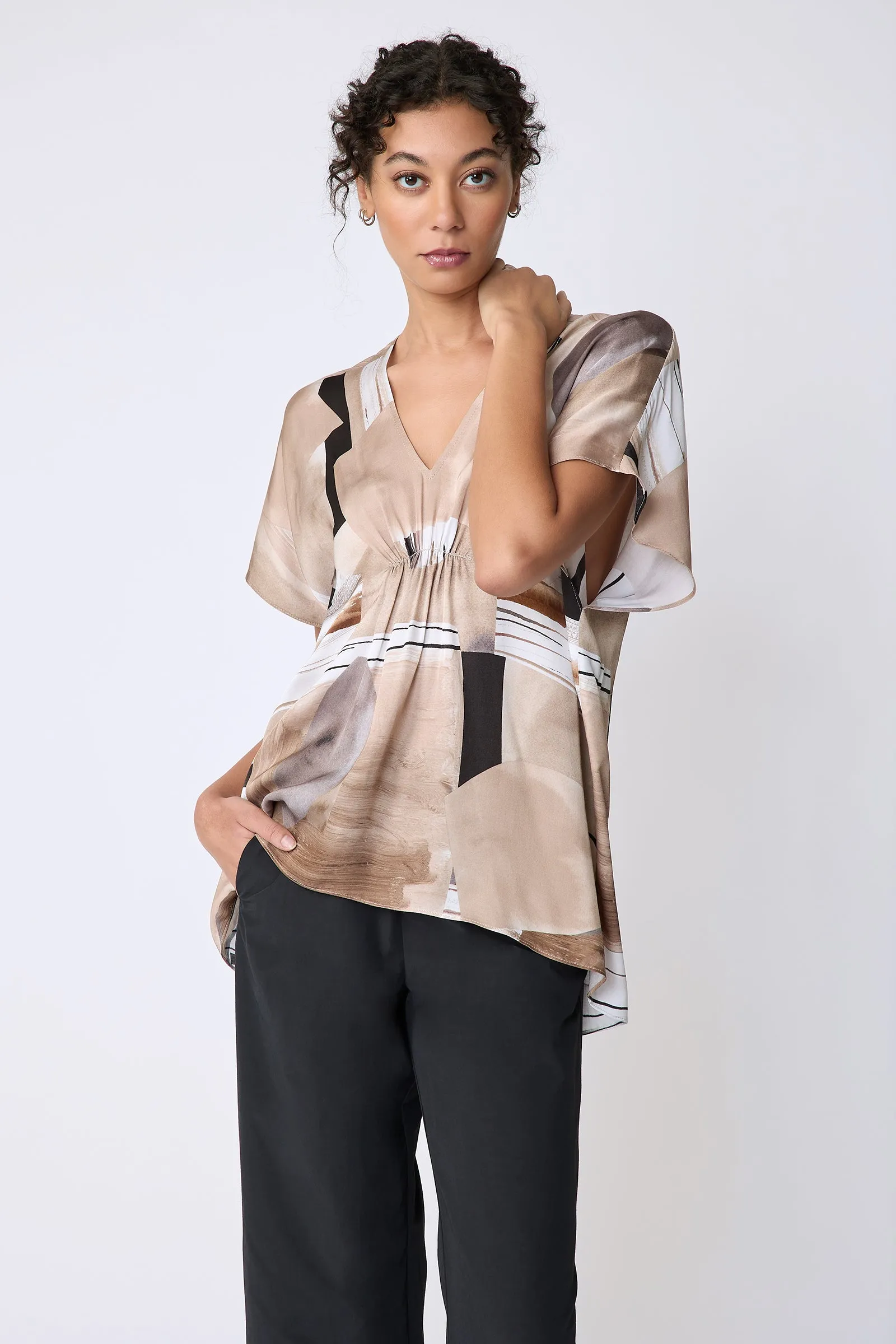 Paloma Top - Sante Fe Print