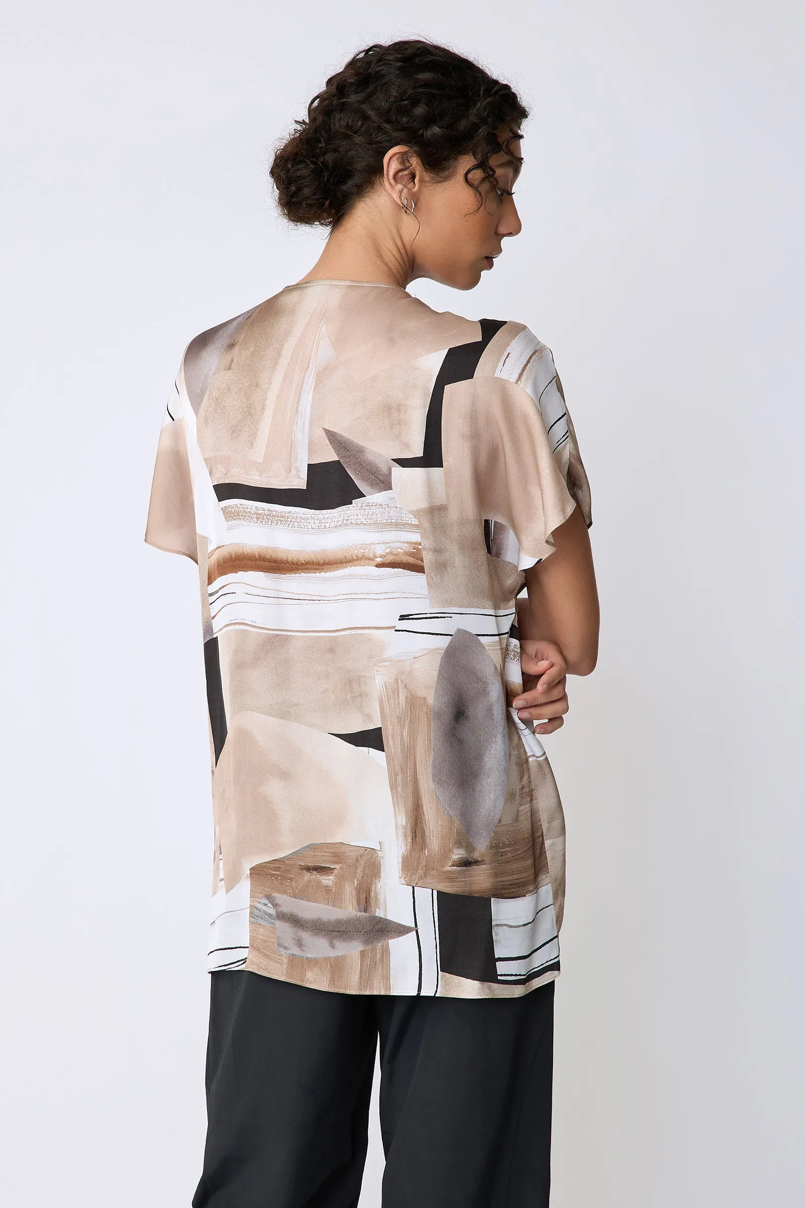 Paloma Top - Sante Fe Print