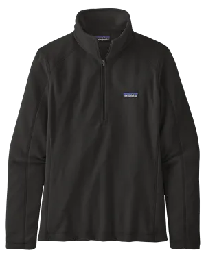 Patagonia Micro D Women's 1/4 Zip - Black