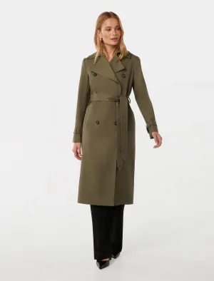 Payton Soft Trench Coat