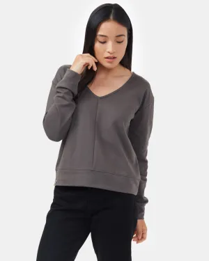 Ponte V-Neck Top
