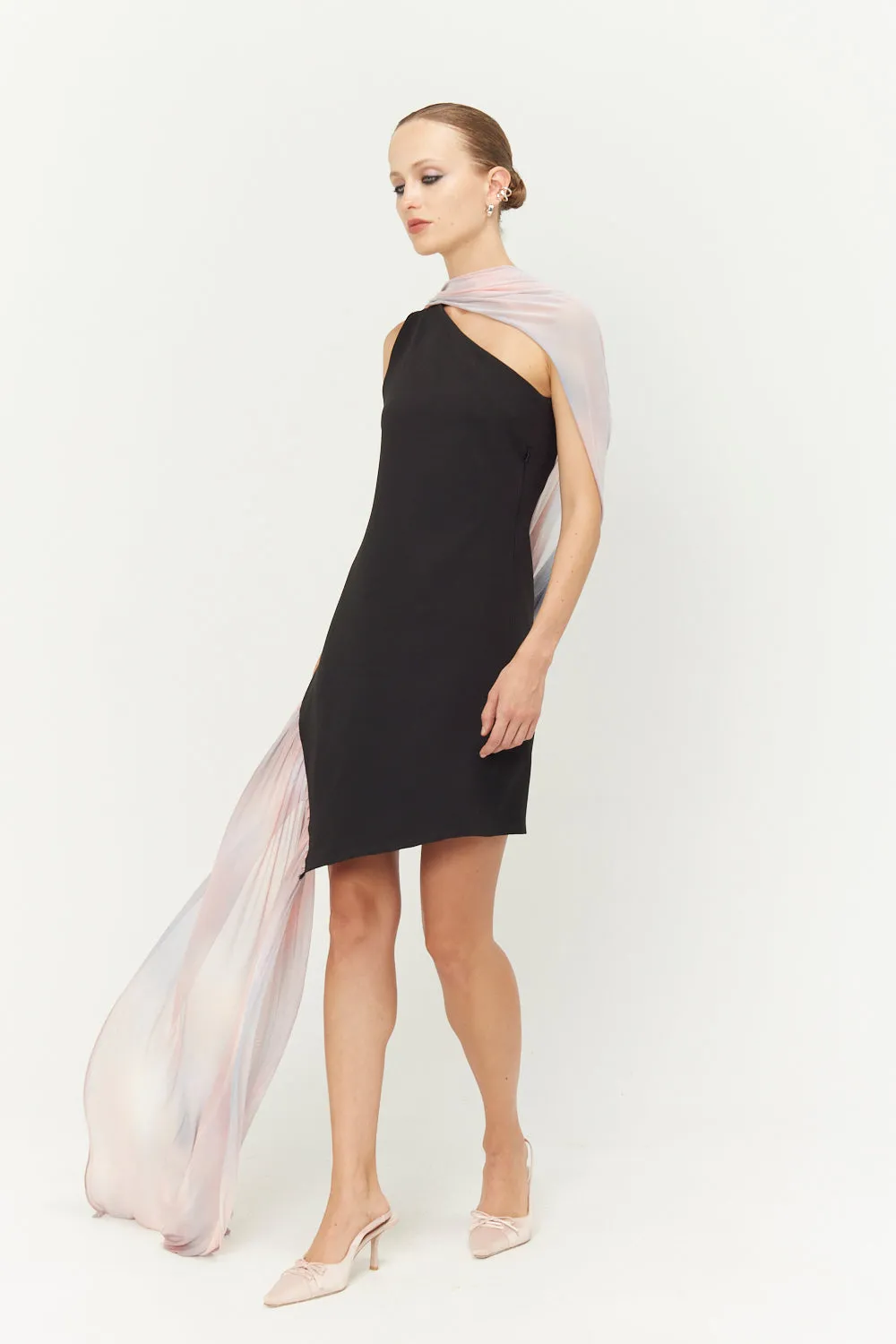 PRE-ORDER Abalón Black & Print Dress