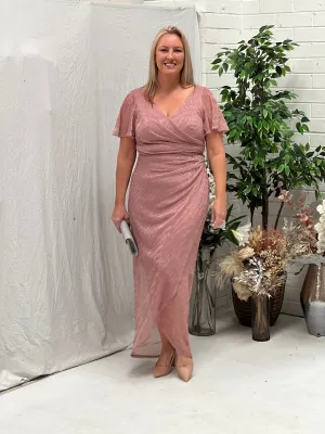 Quest Blush Shimmer Gown