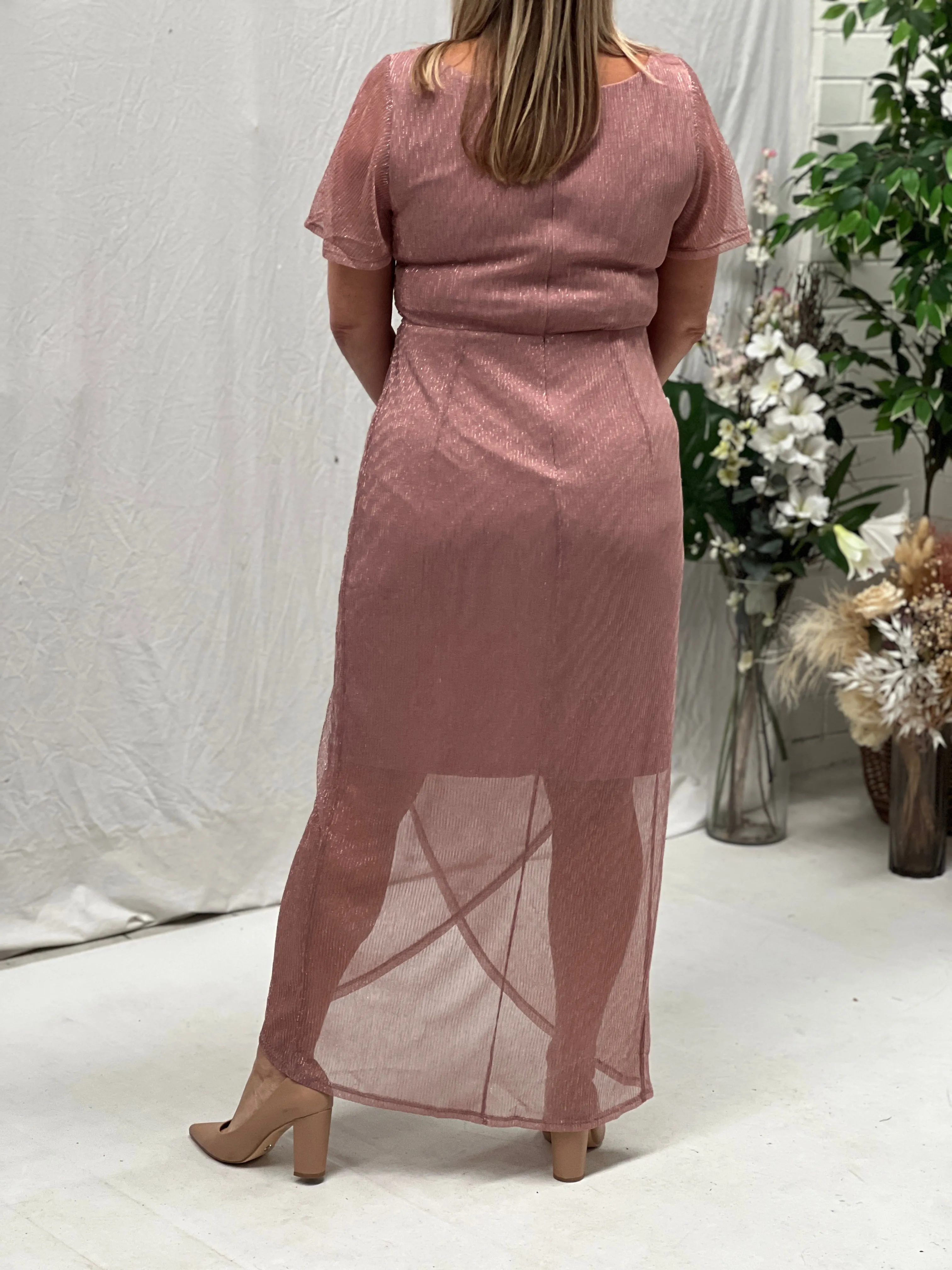 Quest Blush Shimmer Gown