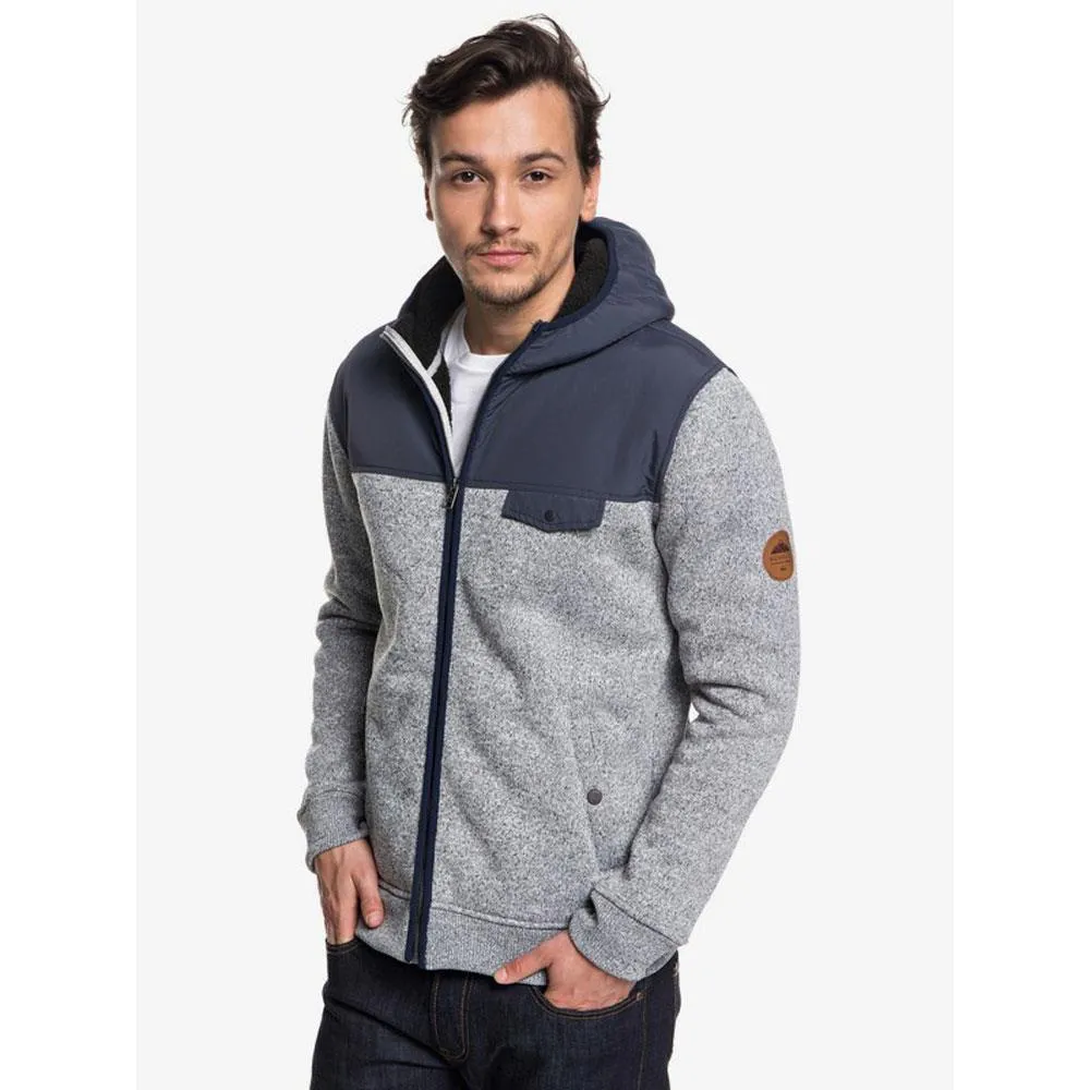 Quiksilver Keller Mix Zip Up Hooded Fleece