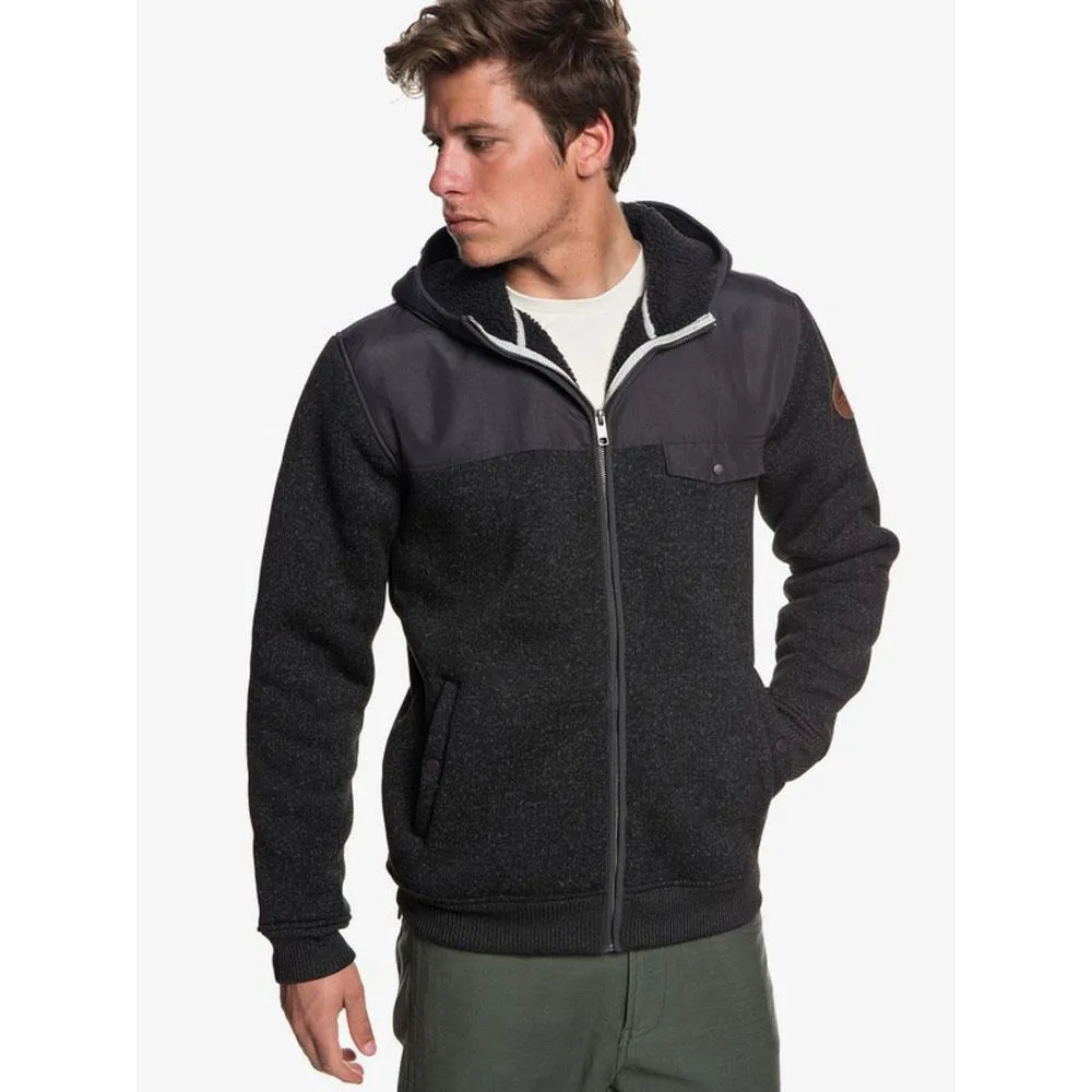 Quiksilver Keller Mix Zip Up Hooded Fleece